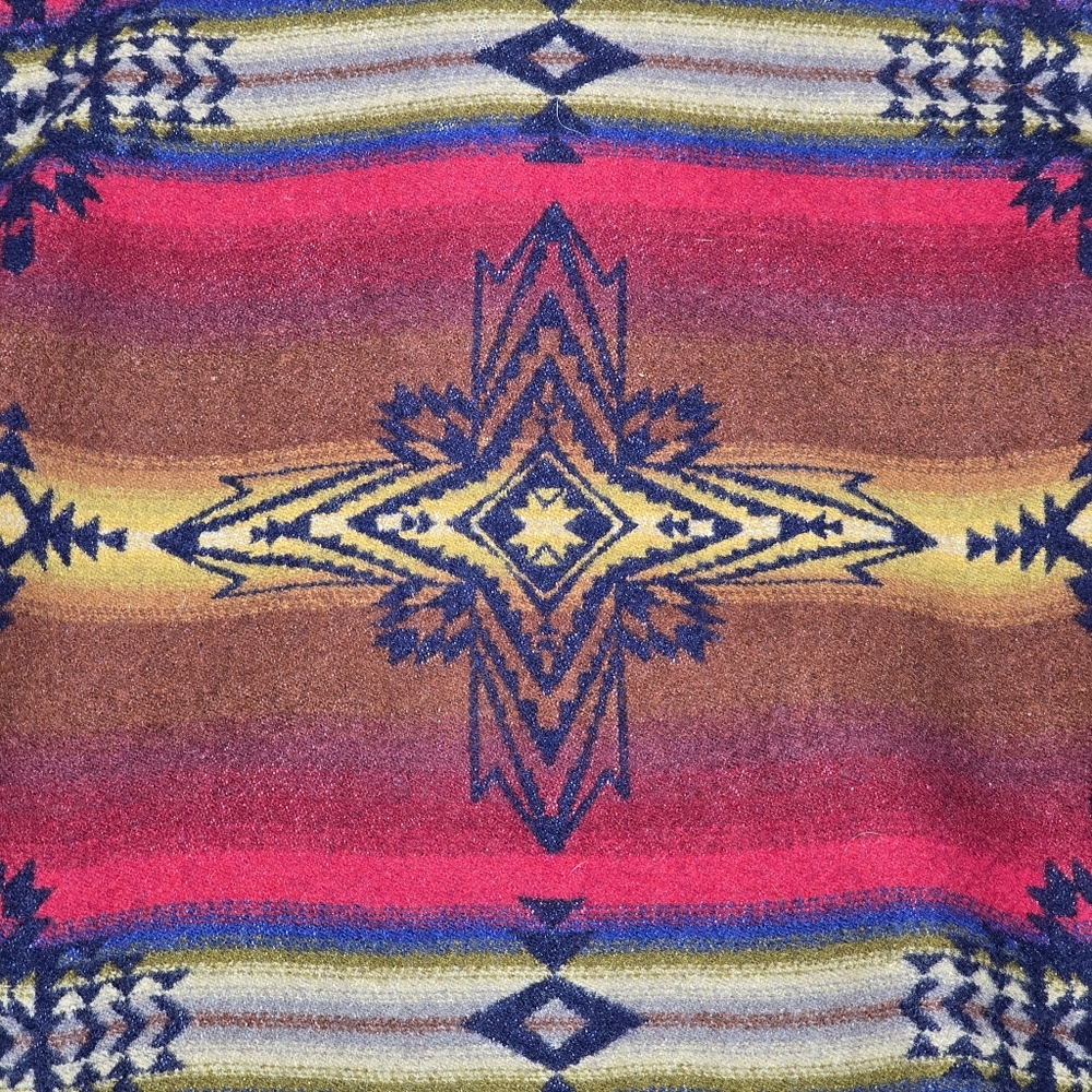 Pendleton Knockabouts Aztec Wool Bomber Jacket Si… - image 6